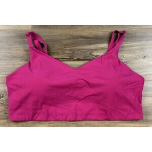 ATHLETA Alicia Keys Elation D-DD Sports Bra Sz 3X Pink Purple